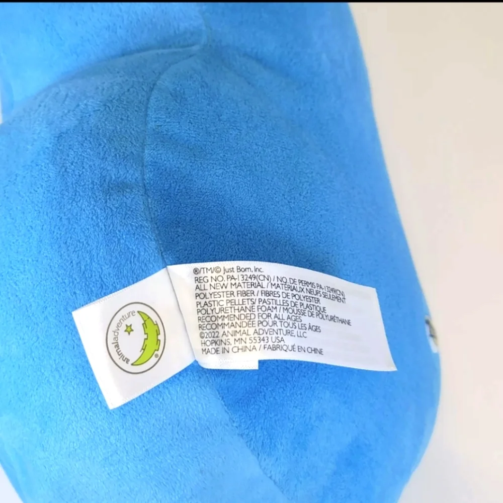 Peeps Large Blue Plush Peep Stuffed Animal 18” Easter Peep Plush Bunny - Picture 6 of 7